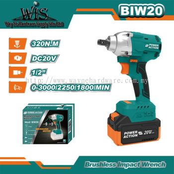 Brushless Impact Wrench BIW20