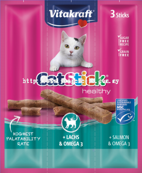 Vitakraft Cat Stick Mini Salmon + Omega 3