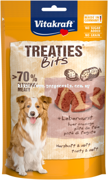 Vitakraft Treaties Bits + Liver Sausage