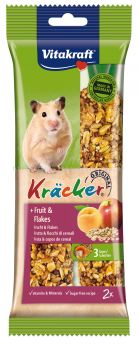 Vitakraft Kracker + Fruit & Flakes Hamster (2pcs)