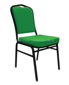 IOS 501E BANQUET CHAIR CROWN EPOXY BLACK