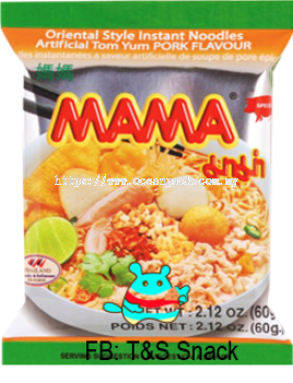 Mama(妈妈方便面）_Instant_Noodle_TomYumPork