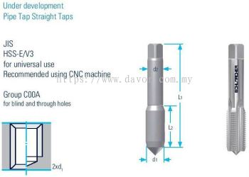 Straight Fluted Tap - PF