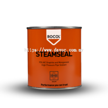 Rocol Steamseal FOLIAC Graphite and Manganese Pipe Sealant