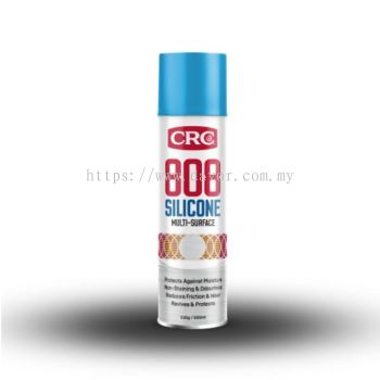 CRC 808 Silicone Spray 500ml - Multi-Purpose Lubricant & Protector