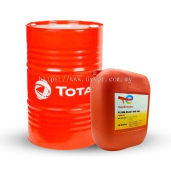 Total Rubia Fleet HD 300 - 20W50 Diesel Engine Oil for Heavy-Duty Vehicles