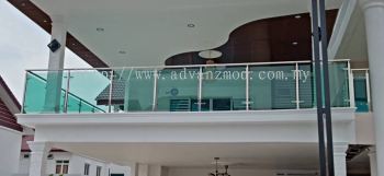 Stainless Steel Balcony Railing With 12mm Tempered Glass Unleash The Beauty Of Your House 