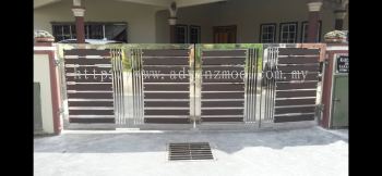 5ft Height Stainless Steel Folding Gate