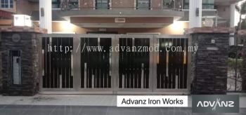 Stainless Steel Gate With 4 inch Frame 