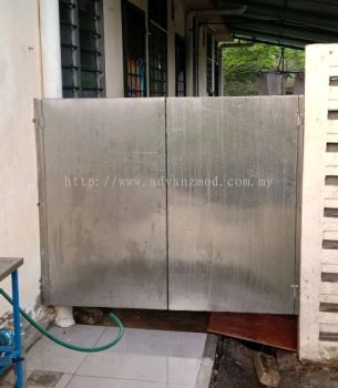 Outdoor Stainless Steel Plate Door 