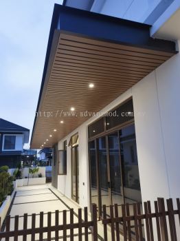 C Roof Concept Awning Bottom With Ceiling Panel @Eco Ardence 