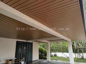 Ceiling Panel With Oak Wood Colour @Cheras 