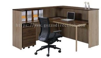 Office Reception Desk Set / Meja Sambut Tetamu