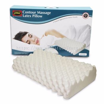 StatFree® Contour Massage Latex Pillow