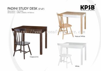 SOLID WOOD STUDY SET