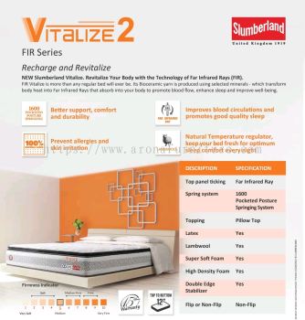 Slumberland Vitalize 2