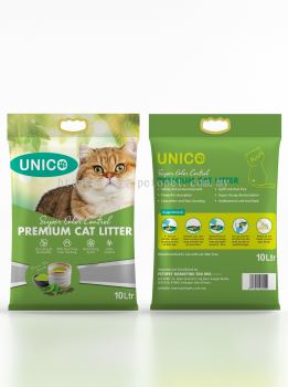 60016 Unico 10L Cat Litter - Green Tea