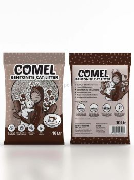 61037 Comel 10L Cat Litter - Coffee