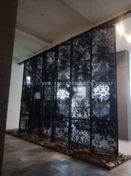Aluminium Perforated Panel - Project Subang Florist 