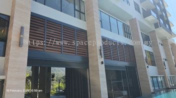 Aluminium Tappered Box Louvers