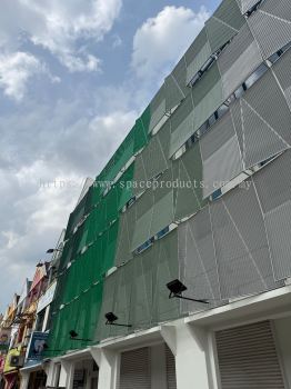 ALUMINIUM MESH FOR FACADE