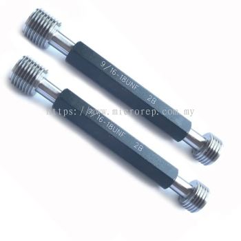 Screw Plug Gauge - Unified Fine (UNF)