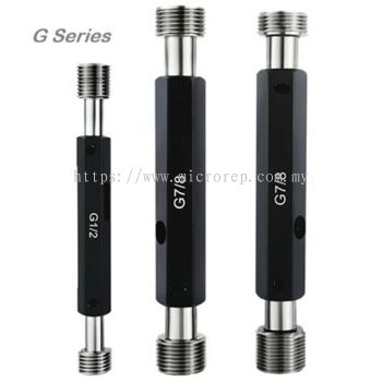 Screw Plug Gauge - G Series (Pipe thread where pressure-tight joints are not made on the threads)