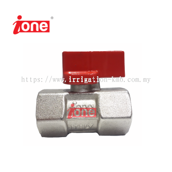 Ione brass mini handle ball valve 1/2inch female thread