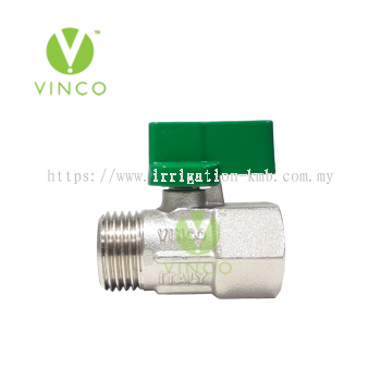 Vinco mini handle ball valve