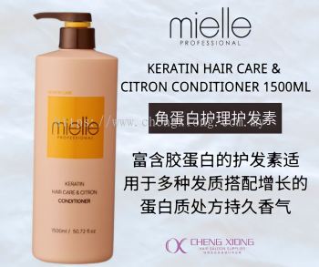 MIELLE KERATIN HAIR CARE & CITRON CONDITIONER 1500ML