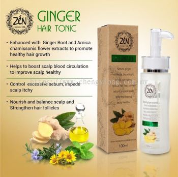 ZEN NATURE GINGER HAIR TONIC 100ML