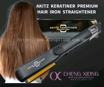 AKITZ KERATINER PREMIUM HAIR IRON STRAIGHTENER 