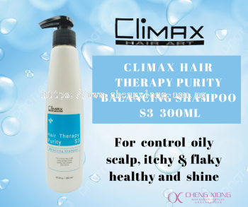 CLIMAX HAIR ART HAIR THERAPY PURITY BALANCING SHAMPOO S3 300ML 