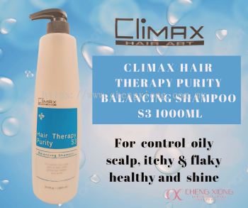 CLIMAX HAIR ART HAIR THERAPY PURITY BALANCING SHAMPOO S3 1000ML