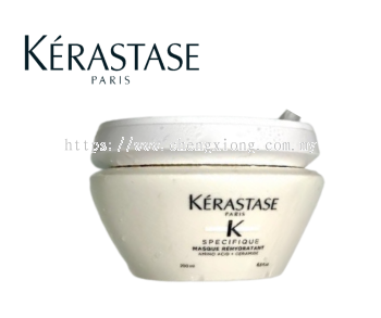 K茅rastase, Sp茅cifique, Intense Rehydrating Mask, For Sensitized & Dehydrated Lengths 200 ml