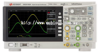 Keysight Oscilloscope 70/100 MHz, 2 Analog Channels, DSOX1102A