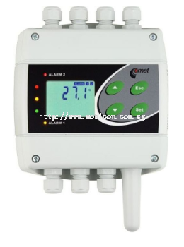 Comet H0430 temperature transmitter and regulator with RS485 output