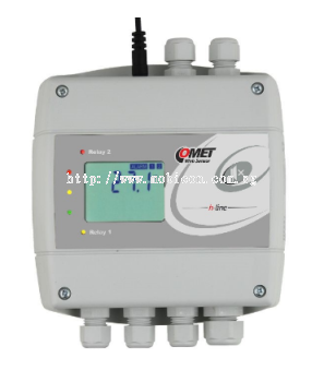 Comet H4531 - thermometer with Ethernet interface and relays