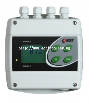 Comet H5324 CO2 concentration transmitter with RS232 and two relay outputs