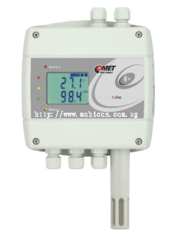 Comet H7530 - thermometer hygrometer barometer with Ethernet interface and relays
