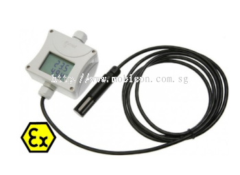 T3111Ex Intrinsically safe humidity and temperature transmitter with cable probe, 1m cable length, o