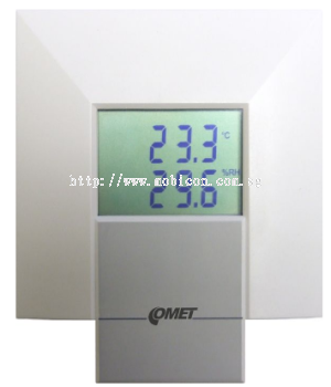 T3218 Interior temperature, humidity transmitter with 0-10V output