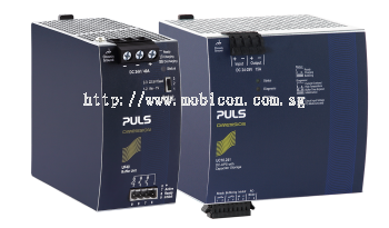 DC-UPS and buffer modules with capacitor storage