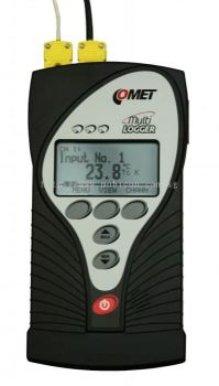 Mobicon-Remote Electronic Pte Ltd : Comet M1200E - Multilogger - Low Cost Thermometer With 4 Thermocouple Inputs