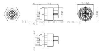 SPSH-M12X-08P-FF-SF7003-00A(H)