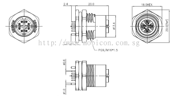 SPSH-M12X-08P-FF-SF700X-00A(H)