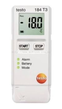 TESTO 184-T3 TEMPERATURE DATA LOGGER FOR TRANSPORT MONITORING