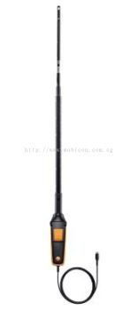 TESTO 0635 1572 HOT WIRE PROBE (DIGITAL) INCLUDING TEMPERATURE AND HUMIDITY SENSOR, WIRED