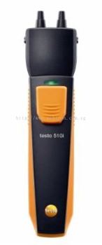 TESTO 510i DIFFERENTIAL PRESSURE MEASURING INSTRUMENT WITH SMARTPHONE OPERATION