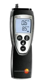 TESTO 512 DIFFERENTIAL PRESSURE METER FOR 0...20 hPa